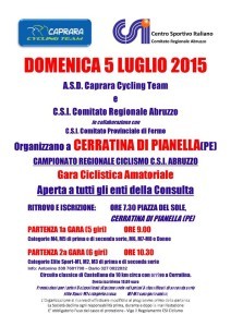 Campionato regionale ciclismo Csi (2)