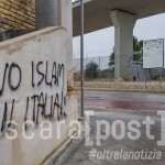 scritte contro islam muri eurospin
