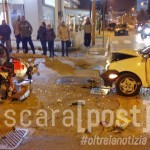 incidente nazionale adriatica nord auto moto